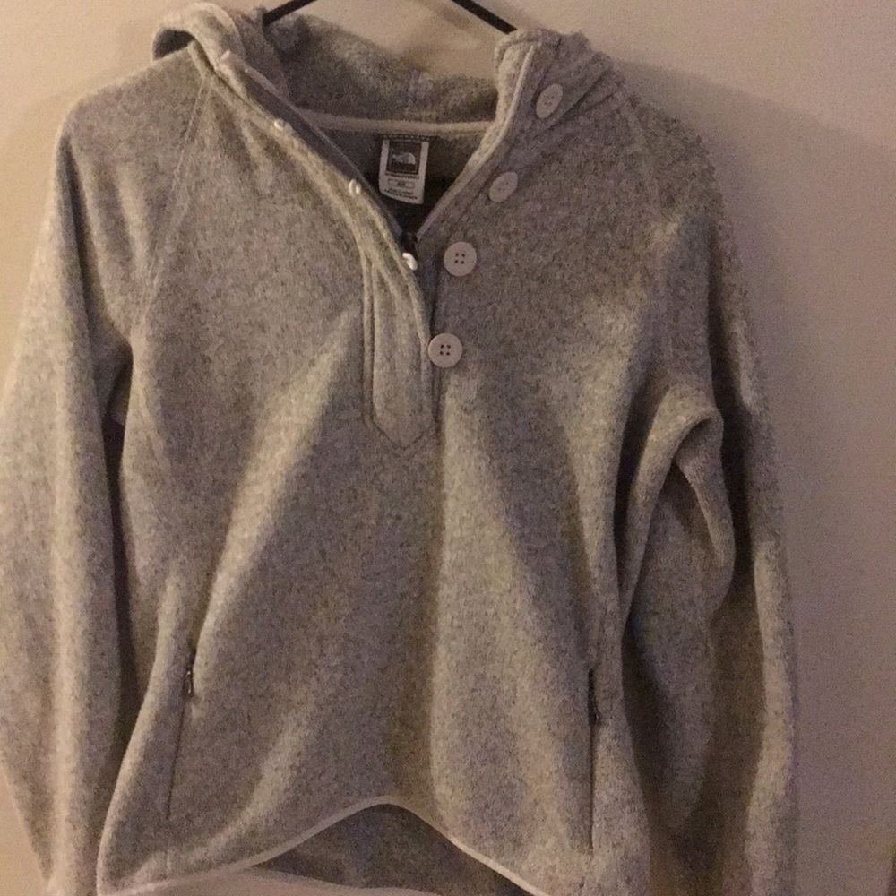 Northface sweater fleece hoodie!